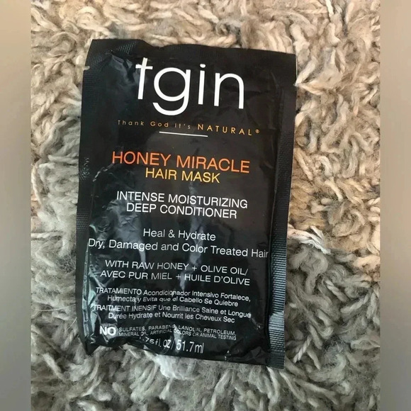 🛑MUST BUNDLE🛑 TGIN Honey Miracle Hair Mask Packet - 2 pack - Picture 4 of 5